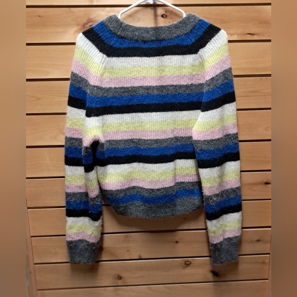 GANNI Women's Striped Sweater - Multicolor - Picture 5 of 5
